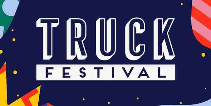 Truck festival travel hire minibus with driver